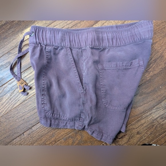 Tentree Tencel Instow Shorts - Women's Purple Size XS - Picture 7 of 15